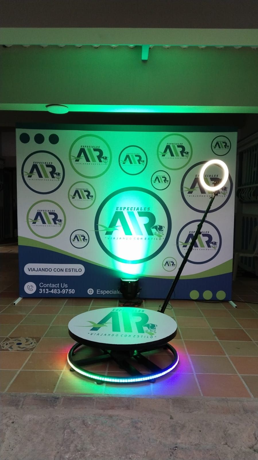 Alquiler y venta de plataforma o cabina 360 Bogotá